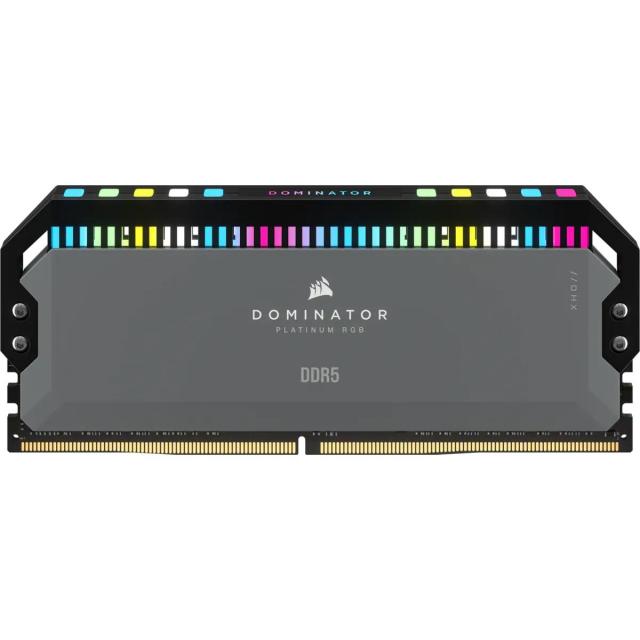 Памет Corsair Dominator Platinum RGB Black 32GB (2x16GB) DDR5 PC5-48000 6000MHz CL36, 1.35V, AMD EXPO