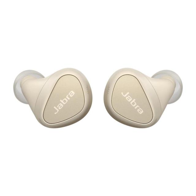 Слушалки Jabra Elite 5 Gold Beige, (99181001), безжични, Bluetooth, Златисти