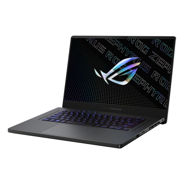 Лаптоп Asus ROG Zephyrus G15 GA503RS-LN013W, 15.6" (39.62 cm), UHD (2560 x 1440) 16:9 240Hz, AMD Ryzen 9 6900HS, 16GB DDR5, 1TB PCIe NVMe, NVIDIA GeForce RTX 3080 GDDR6 8 GB, Windows 11 Home