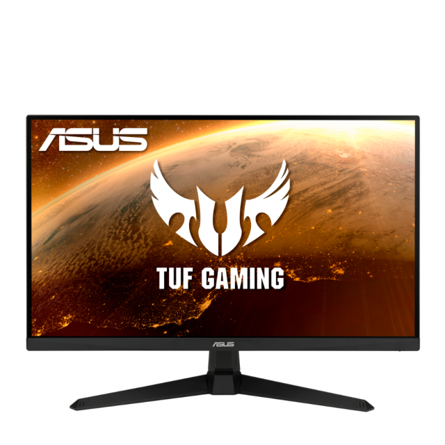 Монитор ASUS TUF Gaming VG277Q1A 27" (68.58 cm), IPS FHD 1920x1080 (165Hz), 1 ms, 2 x HDMI, 1 x DisplayPort , колони, Free Sync, Adaptive sync