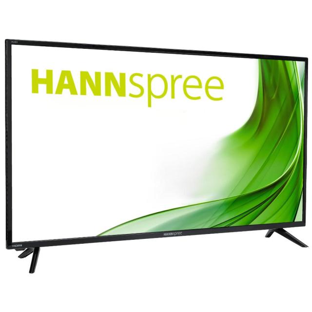 Монитор HANNSPREE HL400UPB, IPS, 39.5 inch, Wide, Full HD, D-Sub, HDMI, USB Media Player, Черен