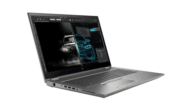 Лаптоп HP ZBook Fury 17 G8, Core i9-11950H(2.1GHz, up to 5GHz/24MB/8C), 17.3" FHD UWVA AG 300nits, 32GB 3200Mhz 2DIMM, 1TB PCIe SSD SED OPAL2, M.2 Carrier Cage, WiFi 6AX201+BT 5, NVIDIA RTX A3000 6GB, Backlit Kbd, NFC, FPR, 8C Long Life, Win 10 Pro