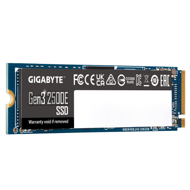 Gigabyte Solid State Drive (SSD) 1TB Gen3 2500E, NVMe, M.2