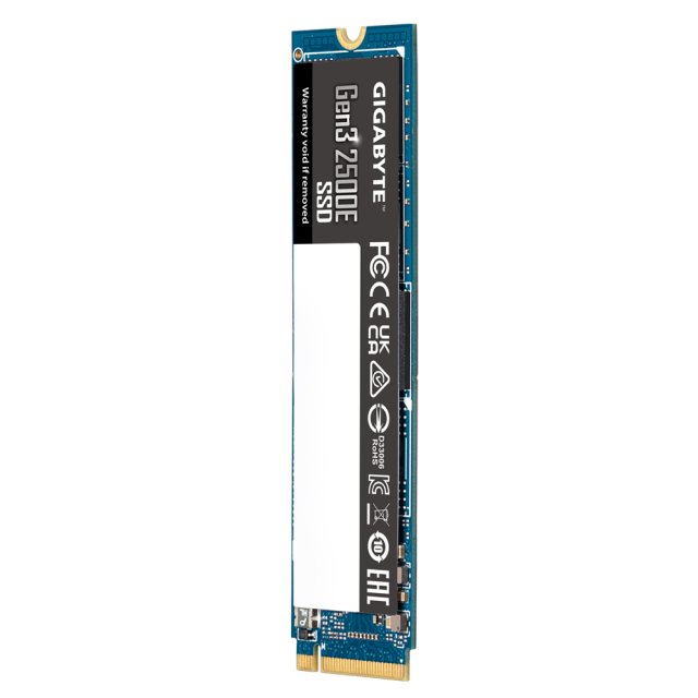 Gigabyte Solid State Drive (SSD) 1TB Gen3 2500E, NVMe, M.2