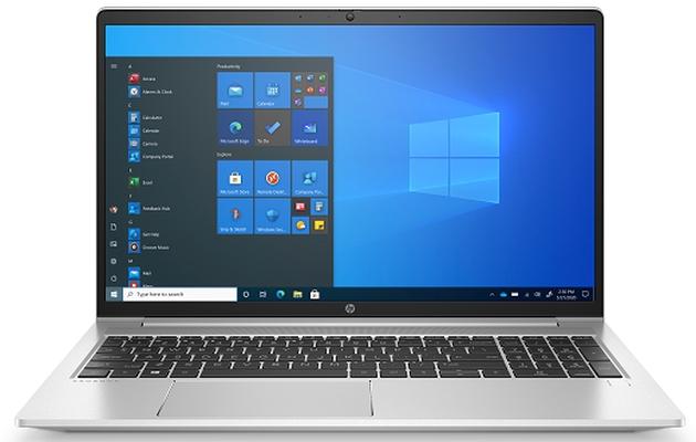 Лаптоп HP ProBook 455 G8 Pike Silver, Ryzen 3 5400U(2.6Ghz, up to 4.GHz/8MB/4C), 15.6" FHD UWVA AG 400nits, 8GB 3200Mhz 2DIMM, 512GB PCIe SSD, WiFi a/c + BT 5, FPR, Backlit Kbd, 3C Batt Long Life, Win 10 Pro