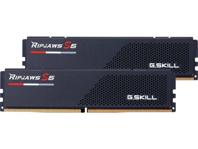 Памет G.SKILL Ripjaws S5 Black 32GB(2x16GB) DDR5 PC5-448000 5600MHz CL36 F5-5600J3636C16GX2-RS5K