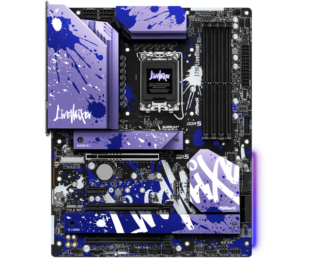 Дънна платка ASROCK Z790 LiveMixer, LGA1700, DDR5, PCIe 5.0 Limited Edition, ATX 