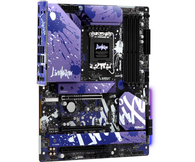 Дънна платка ASROCK Z790 LiveMixer, LGA1700, DDR5, PCIe 5.0 Limited Edition, ATX 