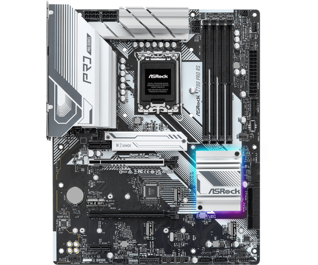 Дънна платка ASROCK Z790 PRO RS, LGA 1700, DDR5, PCIe 5.0, ATX