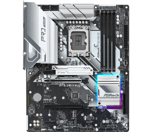 Дънна платка ASROCK Z790 PRO RS, LGA 1700, DDR5, PCIe 5.0, ATX