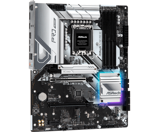 Дънна платка ASROCK Z790 PRO RS, LGA 1700, DDR5, PCIe 5.0, ATX