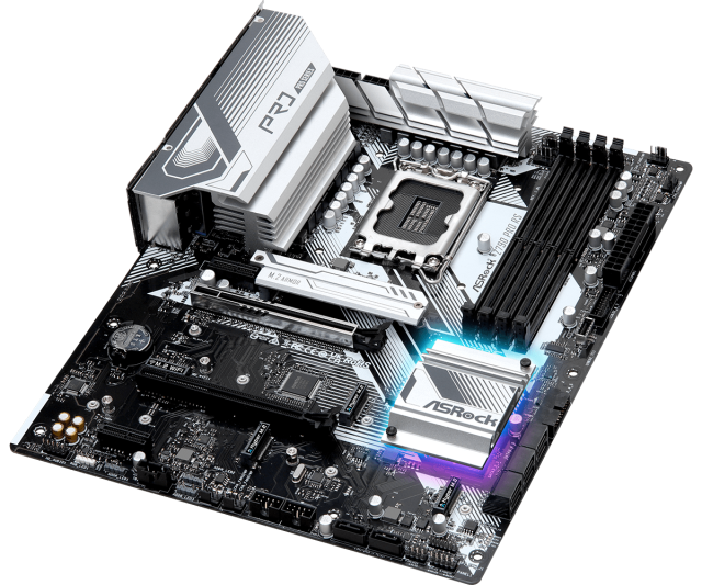 Дънна платка ASROCK Z790 PRO RS, LGA 1700, DDR5, PCIe 5.0, ATX