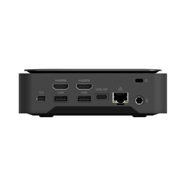 Мини компютър Gigabyte BRIX BEI3-1220, Intel® Core™ i3-1220P, 2 x SO-DIMM DDR4, M.2 SSD, WI-FI 6E + BT 5.2, черно, Free DOS
