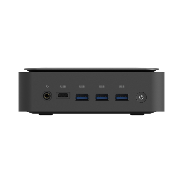 Мини компютър Gigabyte BRIX BEI3-1220, Intel® Core™ i3-1220P, 2 x SO-DIMM DDR4, M.2 SSD, WI-FI 6E + BT 5.2, черно, Free DOS