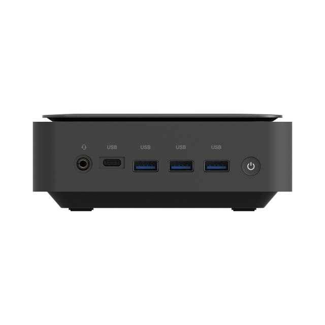 Настолен компютър Gigabyte BRIX BEI7HS-1260, Intel® Core™ i7-1260P, 2 x SO-DIMM DDR4, M.2 SSD, WI-FI 6E + BT 5.2, черно, Free DOS