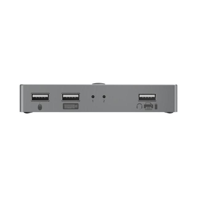 KVM превключвател Hama Connect2Switch, 4-портов, USB, HDMI, Вкл. кабели