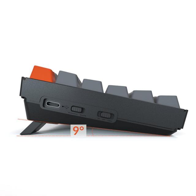 Геймърска Механична клавиатура Keychron K2 Hot-Swappable Compact Gateron Red Switch White LED Gateron Red Switch ABS