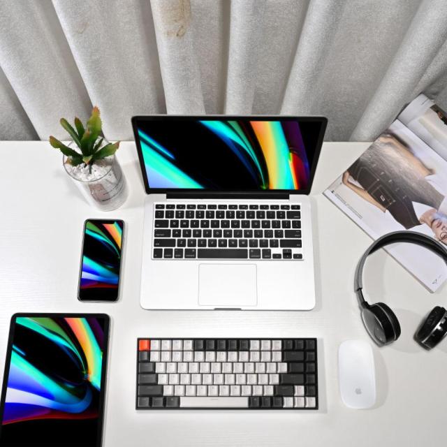 Геймърска Механична клавиатура Keychron K2 Hot-Swappable Compact Gateron Brown Switch White LED Gateron Brown Switch ABS
