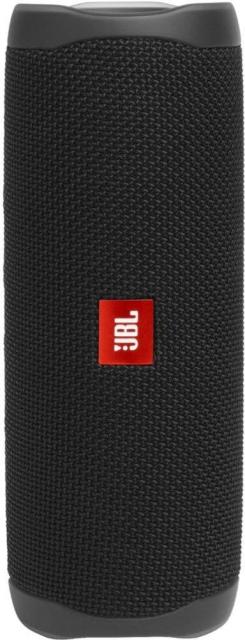 Тонколона JBL Flip 5 BLK, USB, 20W RMS, Bluetooth, BLACK, влагоустойчива, Черен