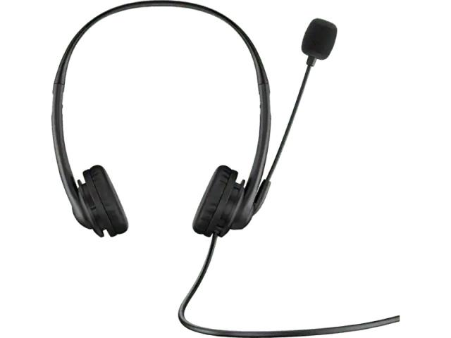 Слушалки HP G2, микрофон, USB, Черни