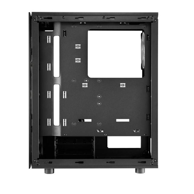 Кутия FSP CMT340 PLUS TG ATX Mid Tower, Черна