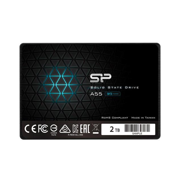 SILICON POWER A55 SSD, 2.5", 2 TB, SATA3 3D NAND flash