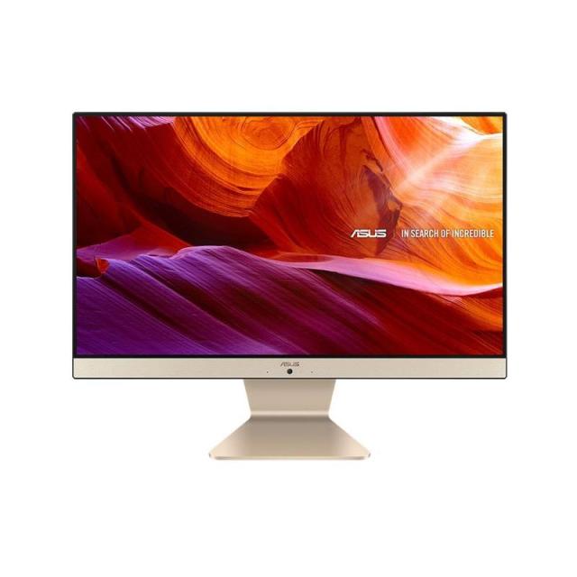 Компютърна система ASUS AiO Vivo V222FAK-BA129M, Intel i3-10110U (4Mb, Up to 4.1Ghz), 21.5" FHD, 8GB SODIMM DDR4, 256Gb Gen3 SSD, Черно