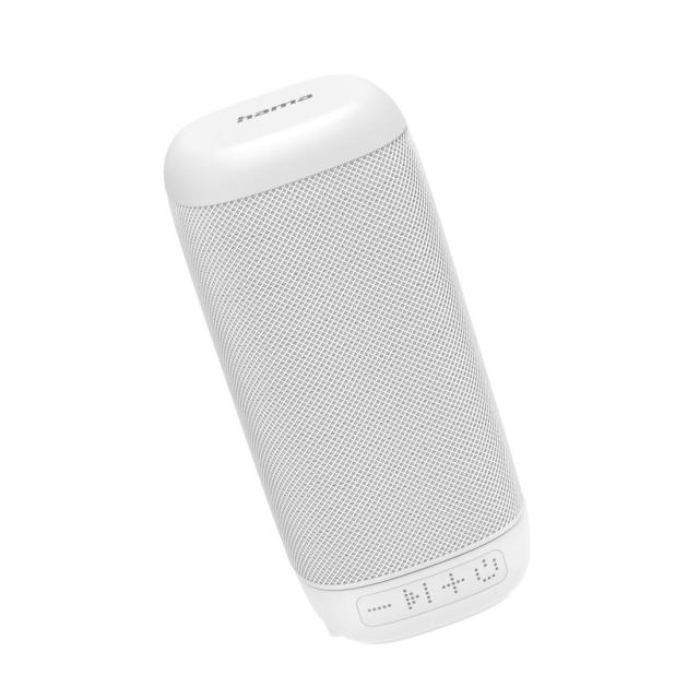  Tонколона HAMA Tube 2.0, Bluetooth, 3.5mm жак, 3W, Бял
