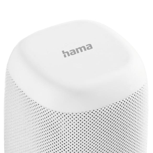  Tонколона HAMA Tube 2.0, Bluetooth, 3.5mm жак, 3W, Бял