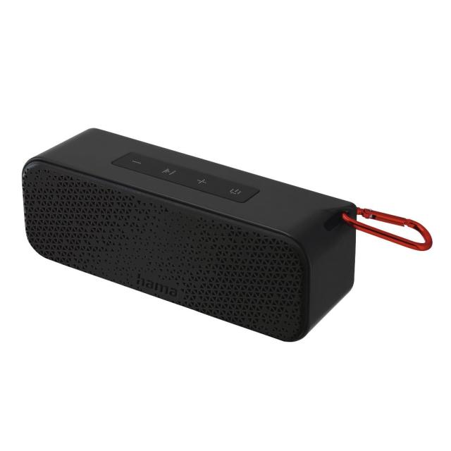 Kолонка HAMA Bluetooth PowerBrick 2.0, Водоустойчива, 8W, Черна