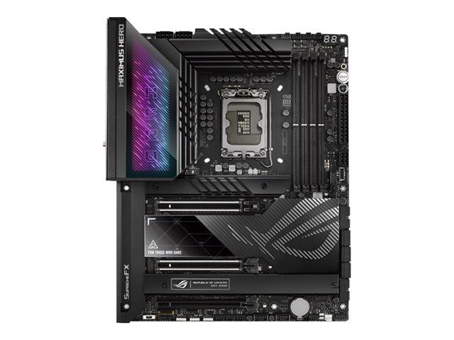 Дънна платка Asus ROG MAXIMUS Z790 HERO, Z790, LGA1700, DDR5, PCI-E 5.0 (HDMI), 6x SATA 6Gb/s, 5x M.2, 3x USB Type-C, ATX