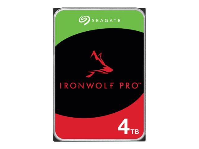 Твърд диск SEAGATE SEAGATE Ironwolf PRO Enterprise HDD NAS for 24x7 4TB 7200rpm 6Gb/s SATA 256MB 3.5" (8.89 cm), BLK - ST4000NT001