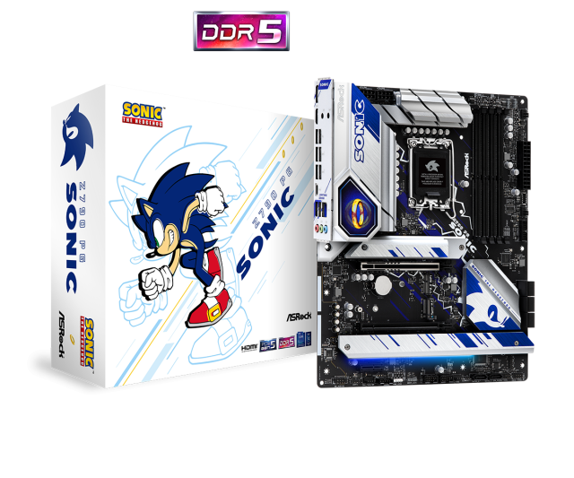 Дънна платка ASROCK Z790 PG SONIC, (HDMI, DP) LGA1700, 4 x DDR5, PCIe 5.0 Limited Edition, ATX