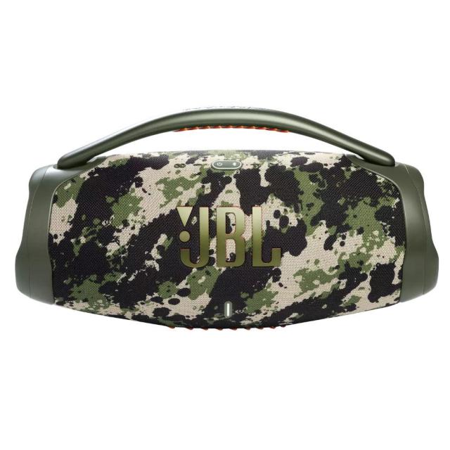 Тонколона JBL Boombox 3, 2.0, 80W RMS, безжична, Bluetooth 5.3/AUX, водоустойчива IPX67, Squad