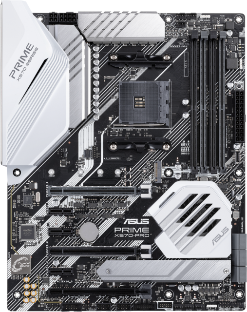 Дънна платка ASUS PRIME X570-PRO, AMD AM4 socket, (HDMI, DP), 4 x DDR4, Aura Sync RGB, ATX
