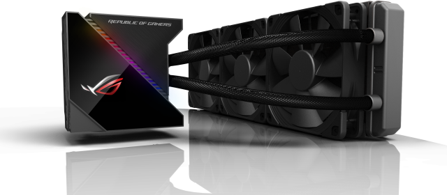 Охладител за процесор ASUS ROG RYUJIN 360, LiveDash OLED, Aura Sync RGB