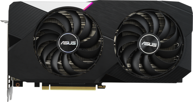 Видеокарта ASUS Dual GeForce RTX 3060 Ti V2 OC Edition 8GB GDDR6, (HDMI, DP), LHR
