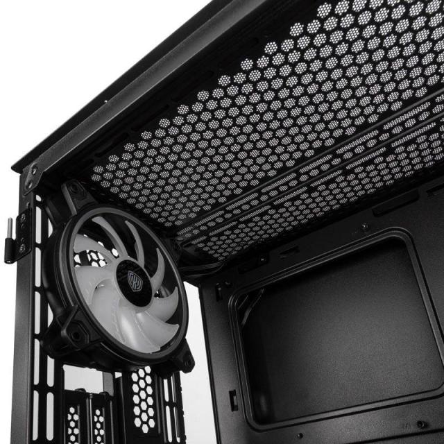 Кутия Kolink Citadel Cube Mesh SE ARGB, Mini-ITX, Micro-ATX, Черен