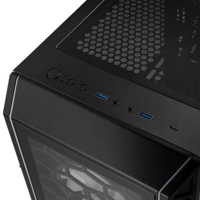 Кутия Kolink Citadel Cube Mesh SE ARGB, Mini-ITX, Micro-ATX, Черен