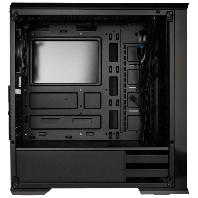 Кутия Kolink Levante V2 ARGB TG Mesh, Mid-Tower, Черен