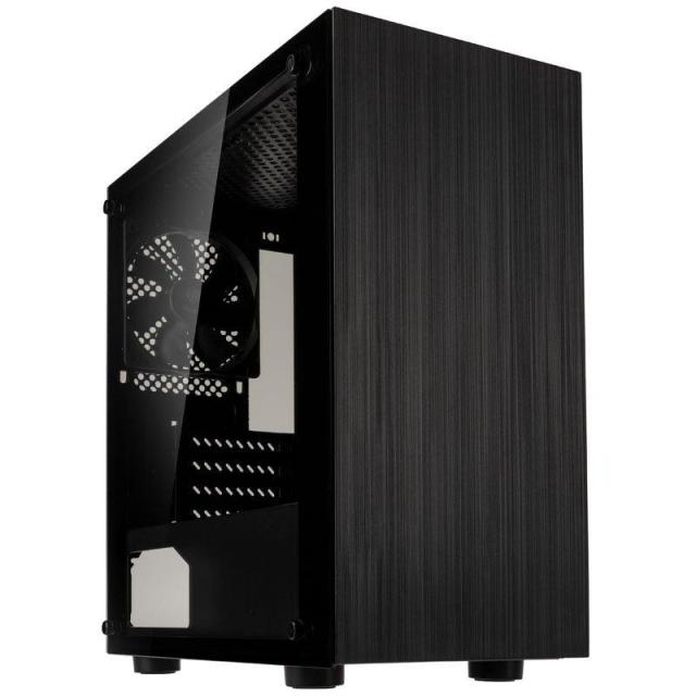 Кутия Kolink Stronghold M TG, MicroATX, Black