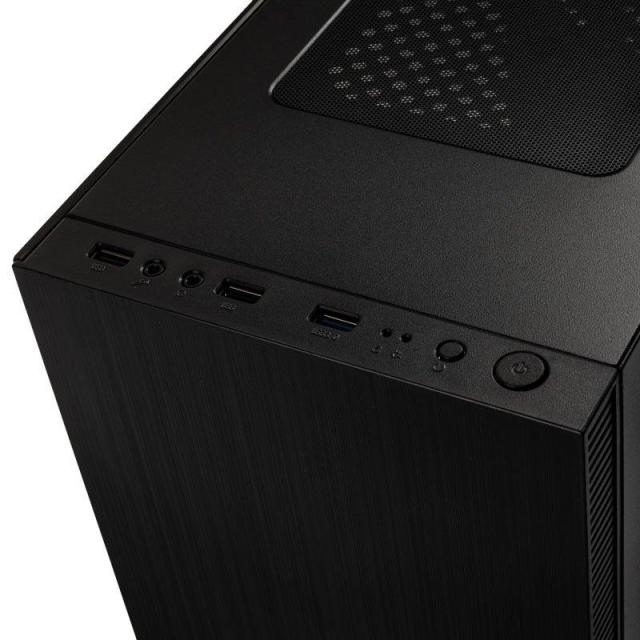 Кутия Kolink Stronghold M TG, MicroATX, Black