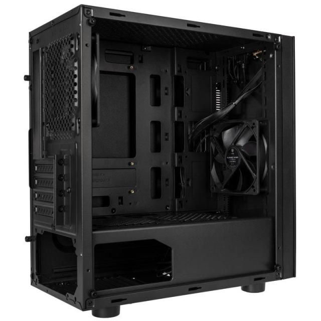 Кутия Kolink Stronghold M TG, MicroATX, Black