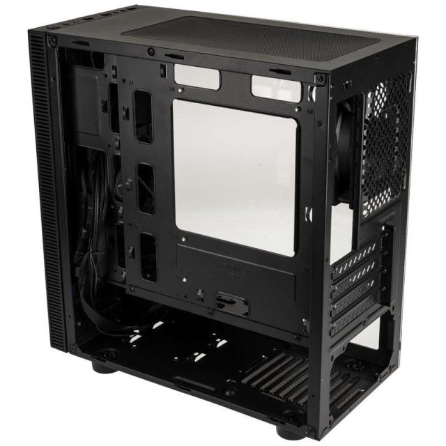 Кутия Kolink Stronghold M TG, MicroATX, Black