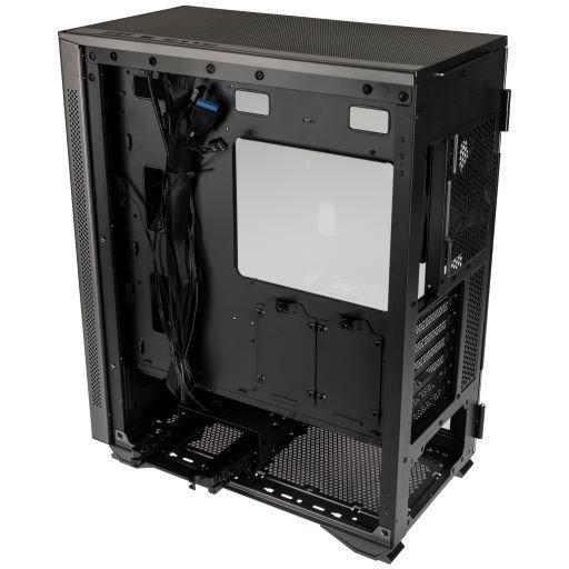 Кутия Kolink Stronghold Barricade, Mid-Tower, Gunmetal Grey