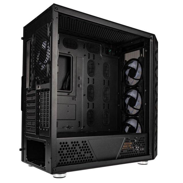 Кутия Kolink Citadel Mesh ATX ARGB, Mid-Tower, Черен