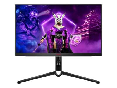 Монитор AOC AG274FZ, 27" (68.58 cm) IPS панел, 260Hz, Full HD, 0.5 ms (MPRT), 80M:1, 400cd/m2, 4xHDMI, 4xDisplayPort, 4xUSB