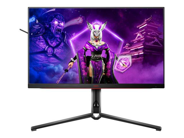 Монитор AOC AG324UX, 31.5" (80.01 cm) IPS UHD 144Hz 350 cd/m2 1ms, 80M:1, 350 cd/m2, Speakers, 2xHDMI 2.1, 1x DP, USB Type-C
