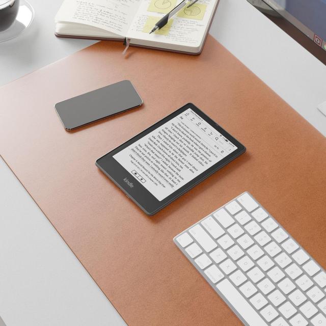 eBook четец Kindle Paperwhite Signature Edition, 6.8" (17.27 cm), 32GB, 2021, 11 генерация, IPX8, Черен
