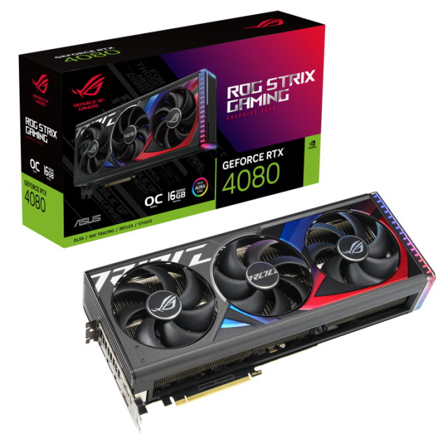 Видео карта ASUS ROG STRIX GeForce RTX 4080 OC 16GB GDDR6X